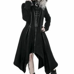 Restyle Coats Artificial Fur Oversized Hood Winter Gothic Coat 11 Restyle Coats Artificial Fur Oversized Hood Winter Gothic Coat -Restyle sale Shop artificial fur oversized hood winter gothic coat restyle rebelsmarket 5