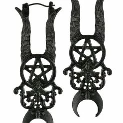 Restyle Black Gothic Maleficent Earrings