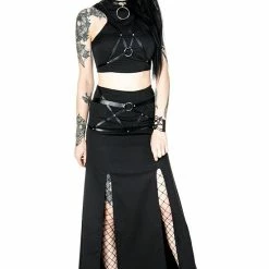Restyle Standard Tops Black Gothic Sleeveless Villain Harness Crop Top 11 Restyle Standard Tops Black Gothic Sleeveless Villain Harness Crop Top -Restyle sale Shop black gothic sleeveless villain harness crop top rebelsmarket 5