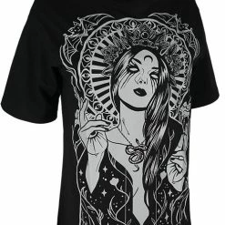 Restyle T-Shirts Black Woman Oversize T-shirt Magical Unicorn Oversized -Restyle sale Shop black woman oversize t shirt magical unicorn oversized rebelsmarket 2