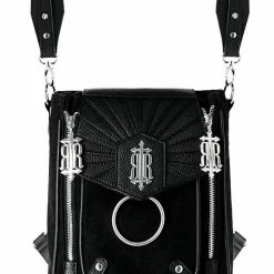 Restyle Purses & Handbags Circe Backpack And Bag In One Logo Gothic Purse -Restyle sale Shop circe backpack and bag in one logo gothic purse restyle rebelsmarket 2