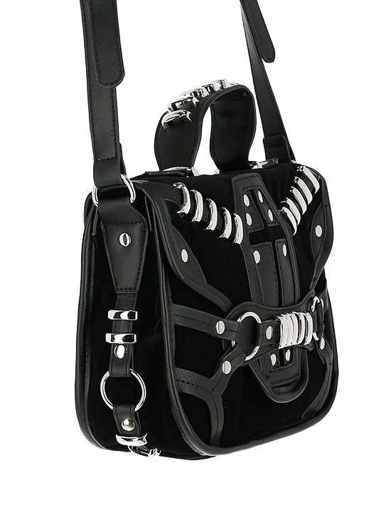 Restyle Purses & Handbags Coffin Purse Gothic Bag With A Harness 3 Restyle Purses & Handbags Coffin Purse Gothic Bag With A Harness - Image 3