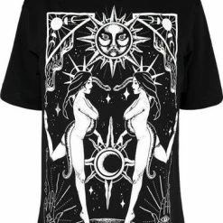 Restyle T-Shirts Coven Black Oversized T-shirt