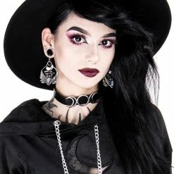 Restyle Fern And Moonstone Magic Forest Earrings -Restyle sale Shop fern and moonstone magic forest earrings rebelsmarket 2