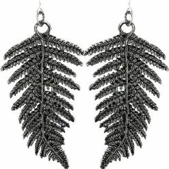 Restyle Fern Earrings Silver