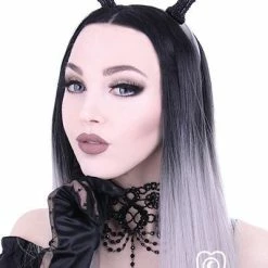 Restyle Hair Accessories Gothic Headpiece Black Antlers Deer Antlers Headband