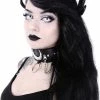Restyle Hair Accessories Gothic Headpiece Satan Horns Sinister Headband