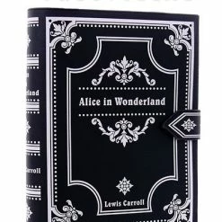 Restyle Purses & Handbags Gothic Lolita Black Book Lewis Carroll "Alice In Wonderland" Handbag