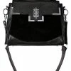 Restyle Purses & Handbags Gothic Mallory Black PU Leather Handbag