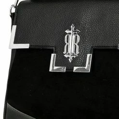 Restyle Purses & Handbags Gothic Mallory Black PU Leather Handbag 8 Restyle Purses & Handbags Gothic Mallory Black PU Leather Handbag -Restyle sale Shop gothic mallory black pu leather handbag restyle rebelsmarket 2