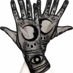 Restyle Gothic Mesh Gloves Moon Pattern Zodiac Signs Fortune Teller Gloves 8 Restyle Gothic Mesh Gloves Moon Pattern Zodiac Signs Fortune Teller Gloves -Restyle sale Shop gothic mesh gloves moon pattern zodiac signs fortune teller gloves rebelsmarket 2