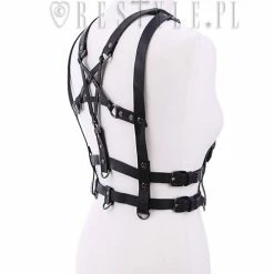 Restyle Body Harness Gothic Waist Belt Double Straps Pentagram Harness Belt -Restyle sale Shop gothic waist belt double straps pentagram harness belt restyle rebelsmarket 4