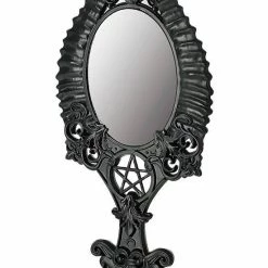 Restyle Knick Knacks Horns Hand Mirror Gothic Accessory -Restyle sale Shop horns hand mirror gothic accessory restyle rebelsmarket 2