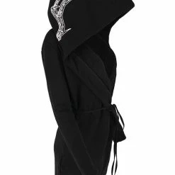 Restyle Hoodies & Sweatshirts Long Gothic Into The Wild Hoodie With Oversized Hood And Antlers 9 Restyle Hoodies & Sweatshirts Long Gothic Into The Wild Hoodie With Oversized Hood And Antlers -Restyle sale Shop long gothic into the wild hoodie with oversized hood and antlers restyle rebelsmarket 3