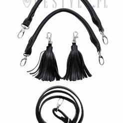 Restyle Purses & Handbags Moon Embroidery Witchy & Tassels Henna Black Round Handbag -Restyle sale Shop moon embroidery witchy and tassels henna black round handbag restyle rebelsmarket 3