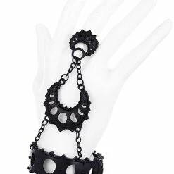 Restyle Bracelets Moon Phases Bracelet With Ring -Restyle sale Shop moon phases bracelet with ring rebelsmarket 1