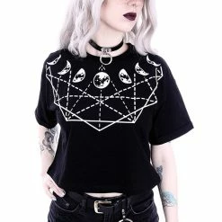 Restyle T-Shirts Moon Phases Geometry Gothic Crop Top 6 Restyle T-Shirts Moon Phases Geometry Gothic Crop Top -Restyle sale Shop moon phases geometry gothic crop top rebelsmarket 2