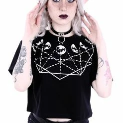 Restyle T-Shirts Moon Phases Geometry Gothic Crop Top 7 Restyle T-Shirts Moon Phases Geometry Gothic Crop Top -Restyle sale Shop moon phases geometry gothic crop top rebelsmarket 3