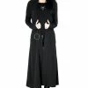 Restyle Coats Nightwalker Coat Long Jacket Cardigan With Pockets
