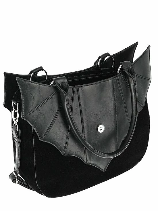 Restyle Purses & Handbags Ominous Bag Bat Purse With Pentagram 4 Restyle Purses & Handbags Ominous Bag Bat Purse With Pentagram - Image 4