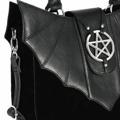 Restyle Purses & Handbags Ominous Bag Bat Purse With Pentagram 10 Restyle Purses & Handbags Ominous Bag Bat Purse With Pentagram -Restyle sale Shop ominous bag bat purse with pentagram restyle rebelsmarket 4