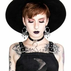 Restyle Sleepless Nights Black Earrings -Restyle sale Shop sleepless nights black earrings rebelsmarket 2