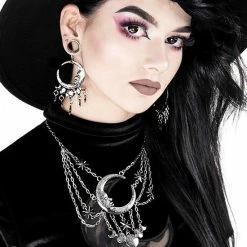 Restyle Sleepless Nights Black Earrings -Restyle sale Shop sleepless nights black earrings rebelsmarket 4