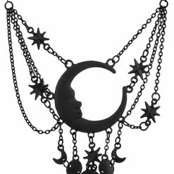 Restyle Necklaces Sleepless Nights Black Necklace