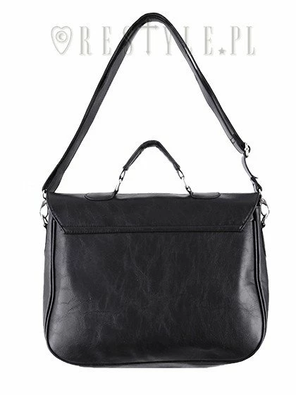 Restyle Purses & Handbags Steampunk Satchel Bag Irregular Briefcase Black Mechanism 4 Restyle Purses & Handbags Steampunk Satchel Bag Irregular Briefcase Black Mechanism - Image 4