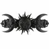 Restyle Hair Accessories Sun And Moon Hairclip Black