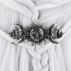 Restyle Hair Accessories Sun And Moon Hairclip Black -Restyle sale Shop sun and moon hairclip black rebelsmarket 5