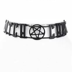 Restyle Ties & Neckwear Witchcraft Black Chain Collar